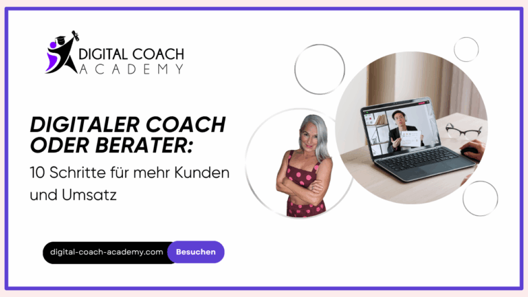 Digitaler Coach oder Berater