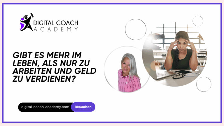 Gibt es mehr im Leben, als nur zu arbeiten und Geld zu verdienen