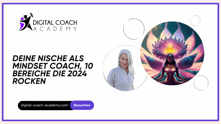 deine nische als mindset coach, 10 bereiche die 2024 rocken