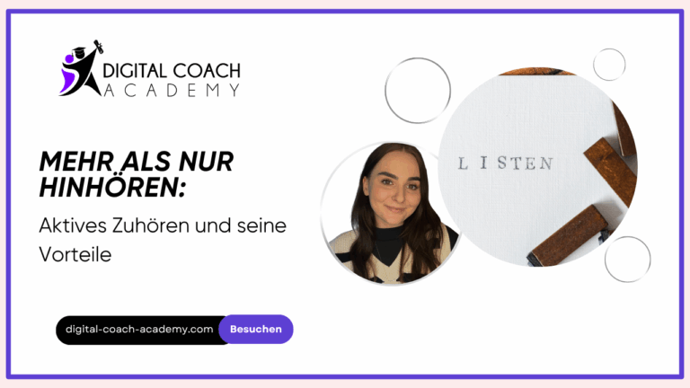 Mehr als nur Hinhören, aktives zuhören