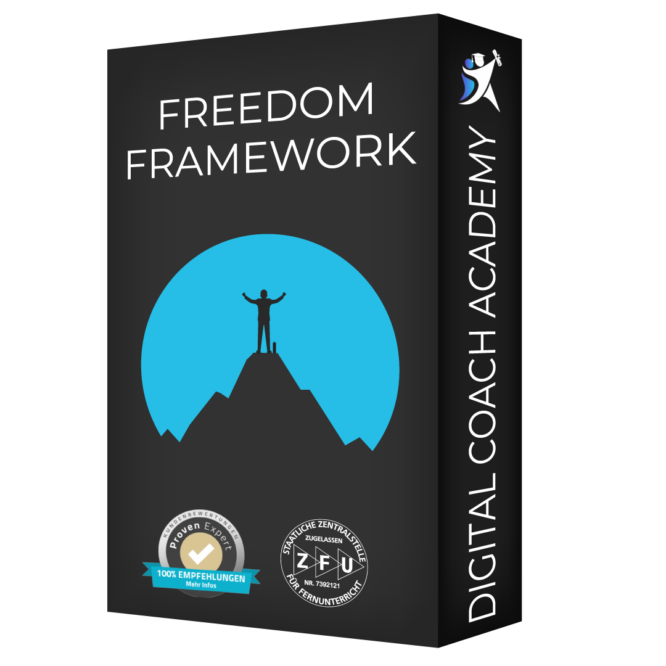 freedom framework digital coach academy produktbox