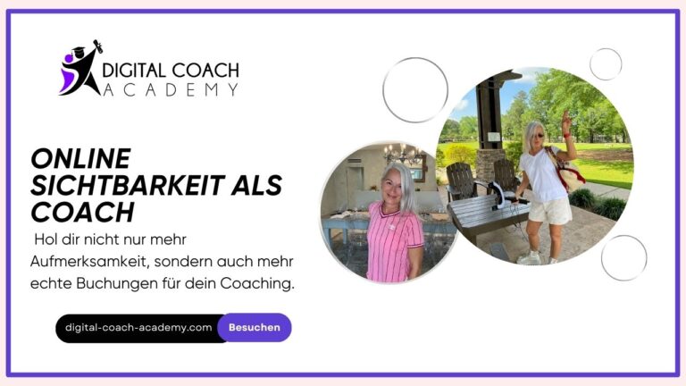 Online Sichtbarkeit als Coach Cover