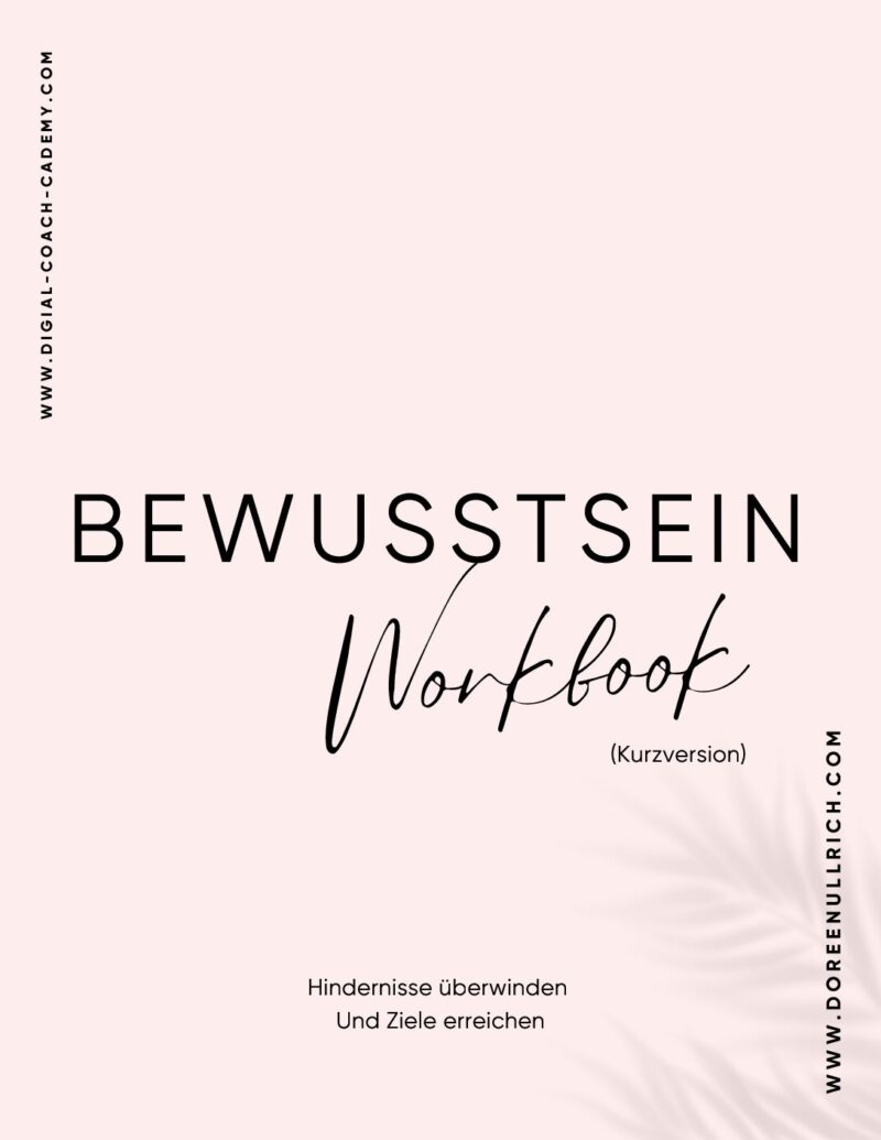 Bewusstsein Workbook pdf